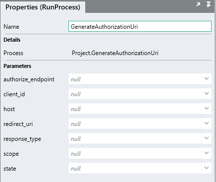 Generate Authorization Uri 