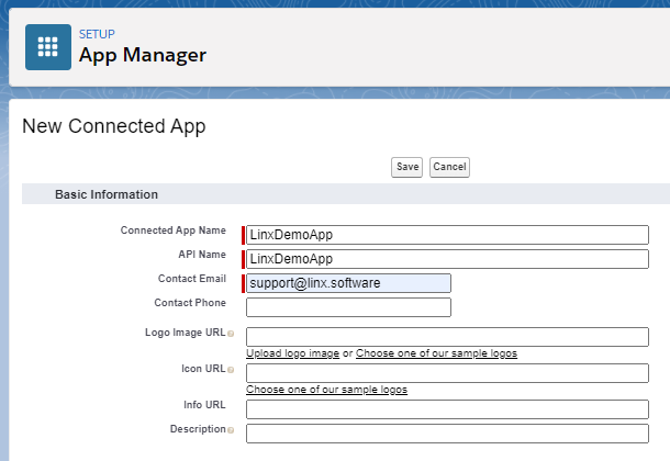 Salesforce registration