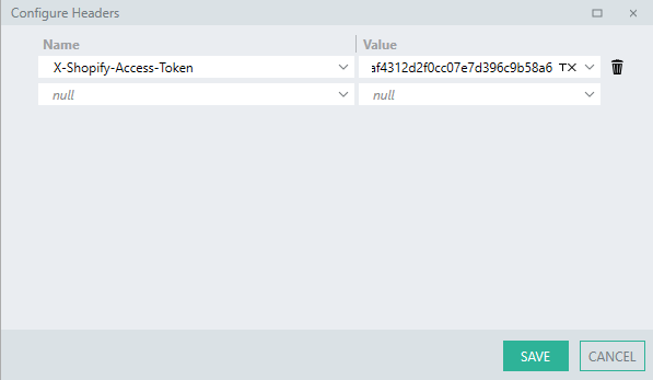 add access token