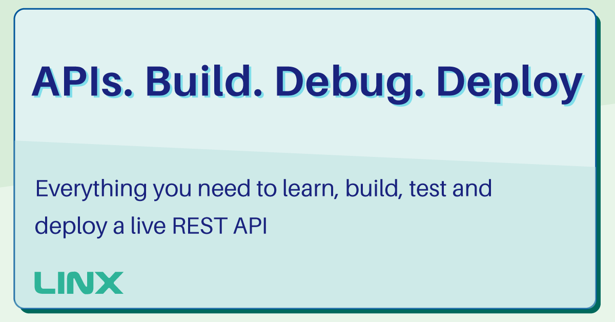 Build, and host a REST API
