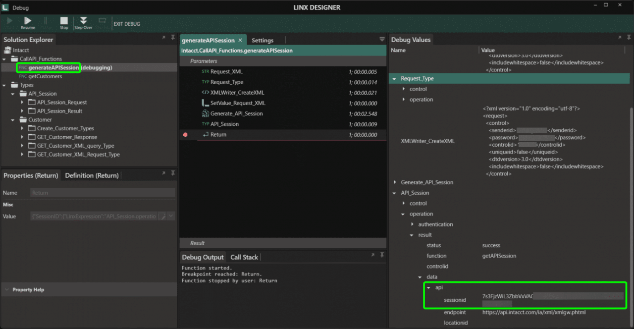 Sage Intacct integration - Linx