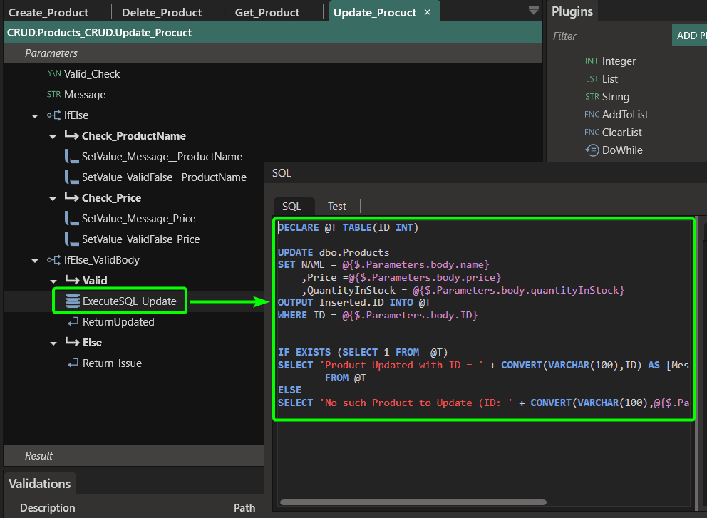 Specific SQL Logic and complex statements