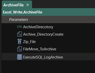 Automated file archiving process